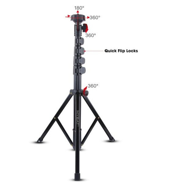 MyBat Selfie Stick Tripod with Bluetooth remote