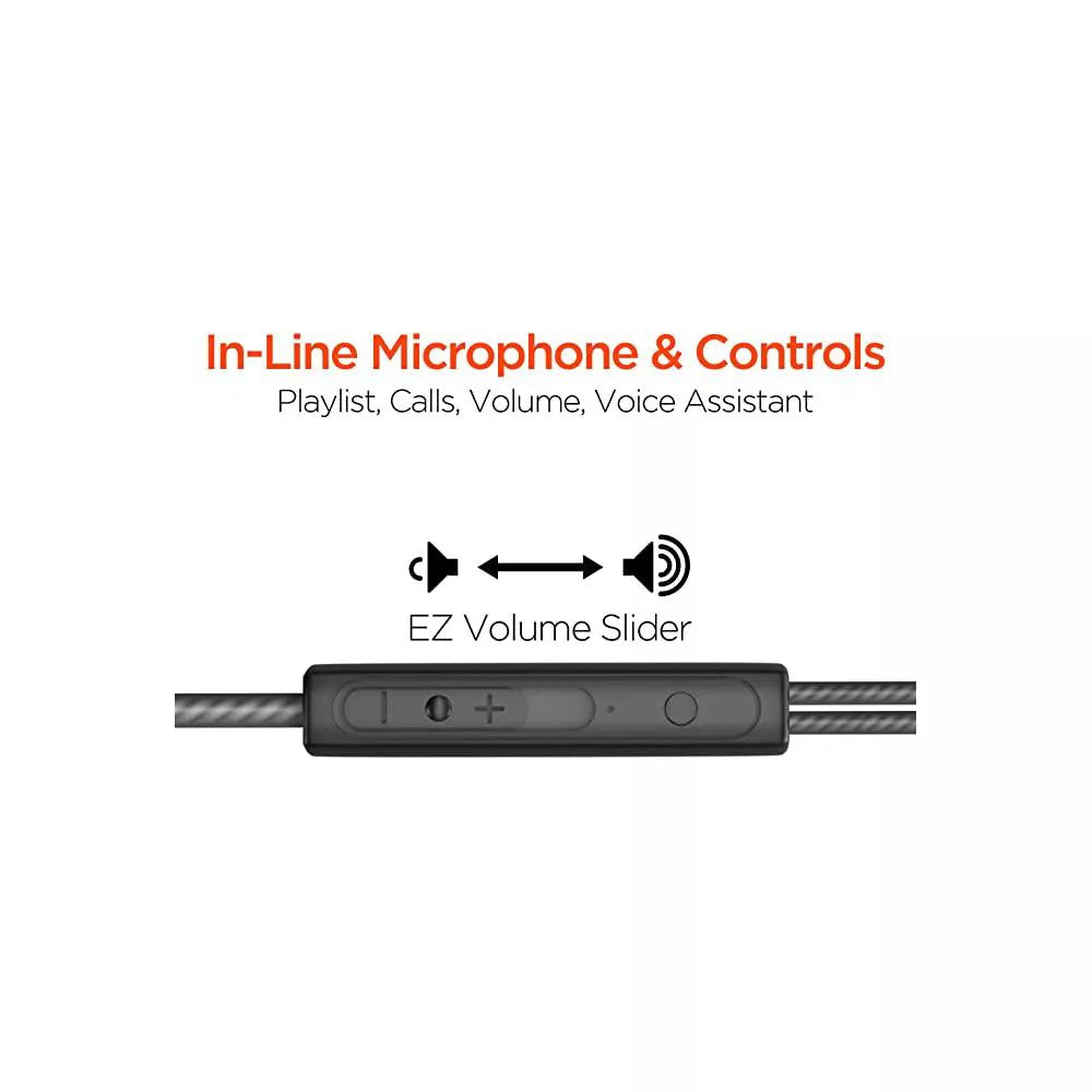 HyperGear T5 Earphones w/Mic 3.5mm