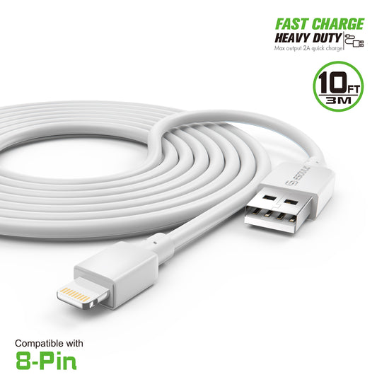 ESOULK USB TO iPHONE CHARGING CABLE 1OFT